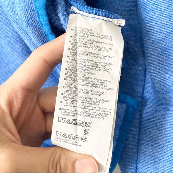 Under Armour Coldgear Loose Pullover Activewear Hoodie Quarter Zip Youth Size XL - Picture 4 of 4